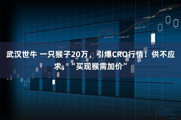 武汉世牛 一只猴子20万，引爆CRO行情！供不应求，“买现猴需加价”